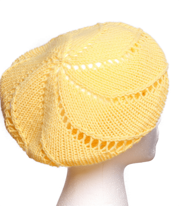 image of knitted beret