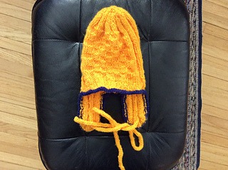 image of yellow house hat