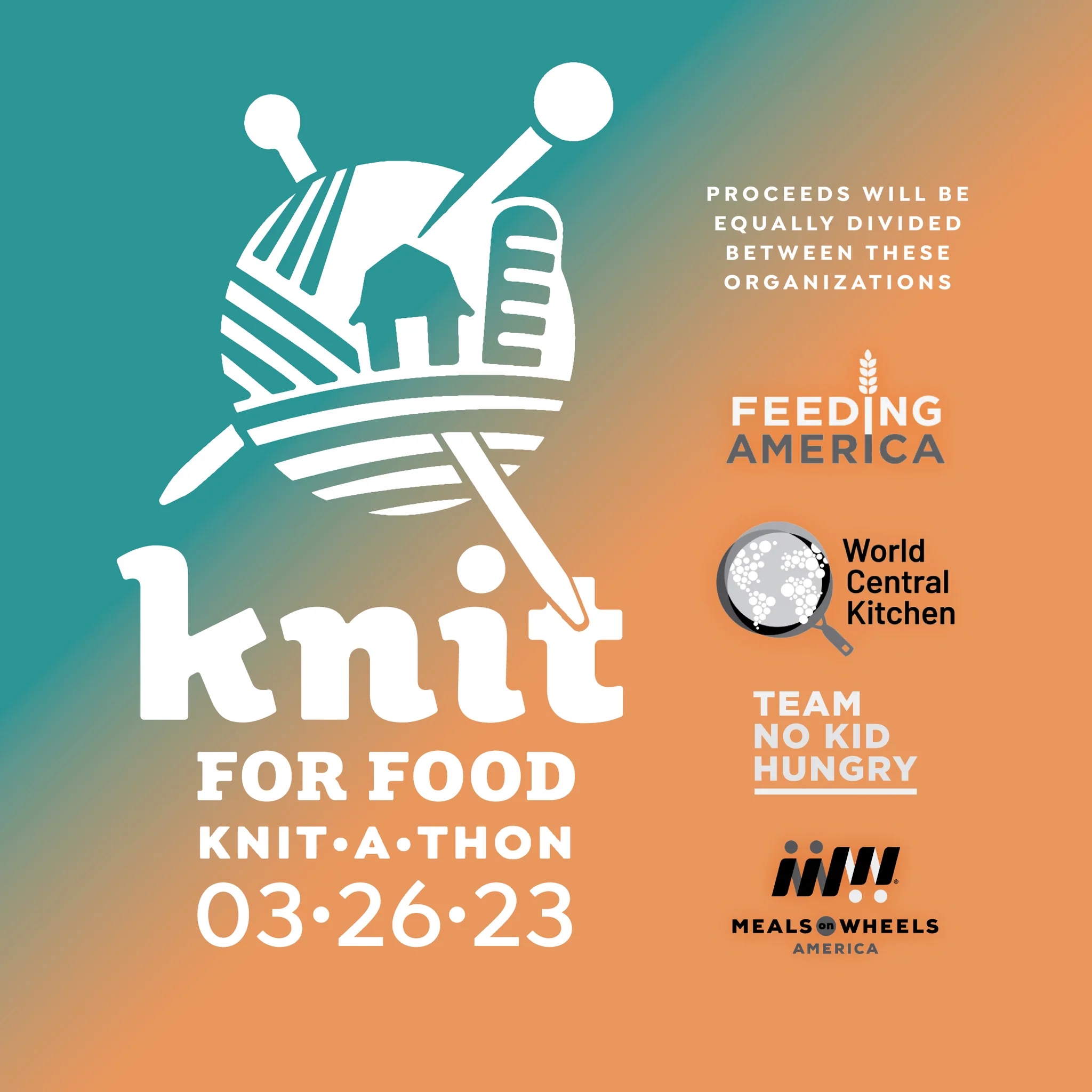 Knit for Food logo